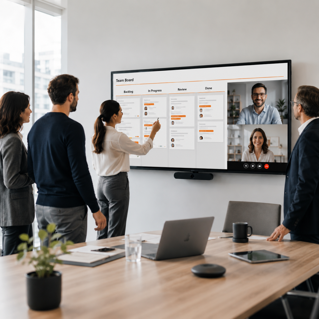 Agile and hybrid working methods - [bu:st] group GmbH