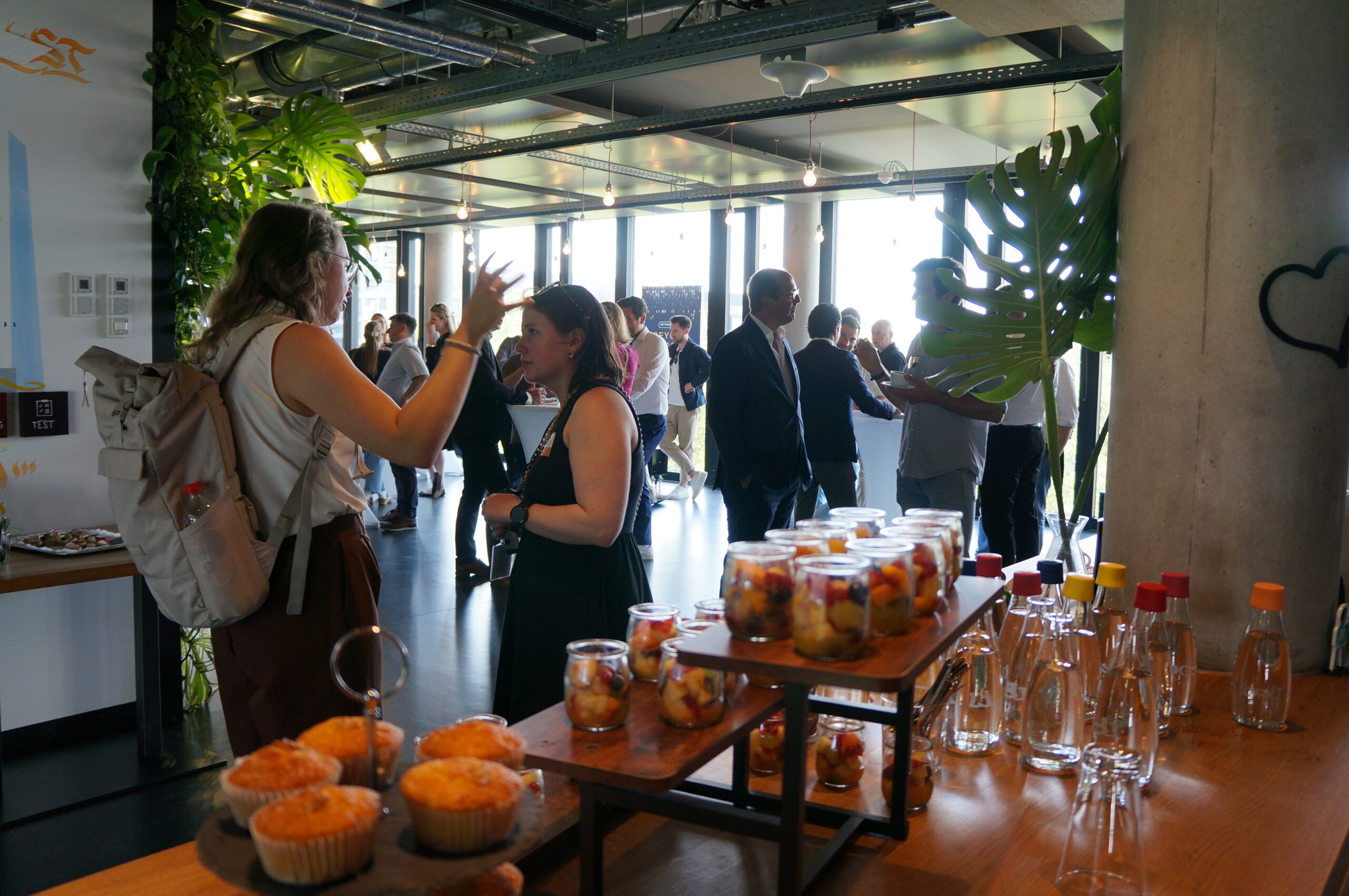 Persönlicher Austausch beim Networking